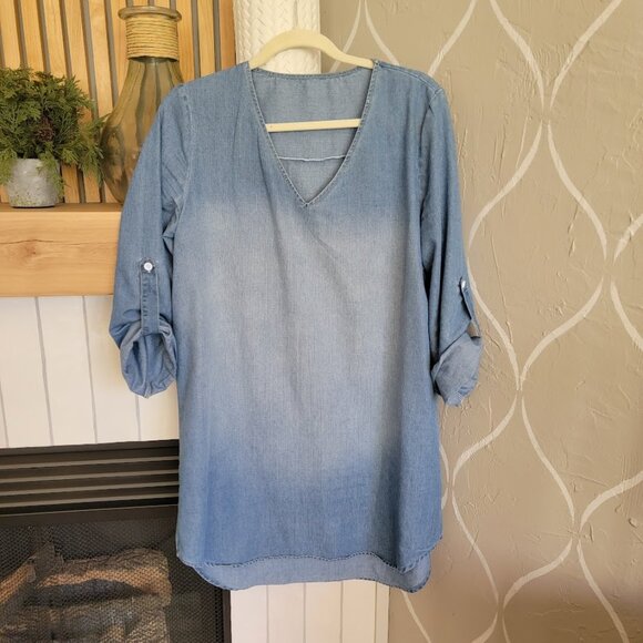 Women's Denim Dress - Picture 1 of 5